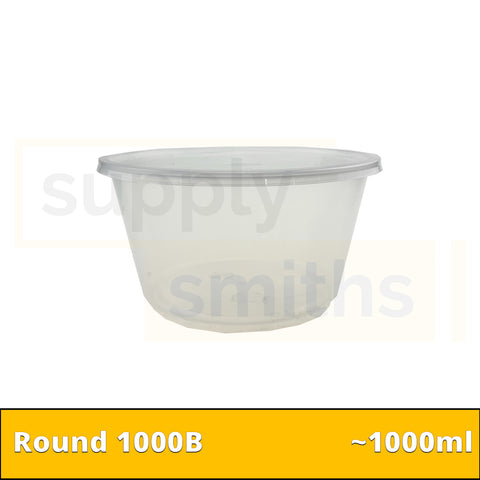 Round 1000B (1000ml) - 500 pcs/ctn