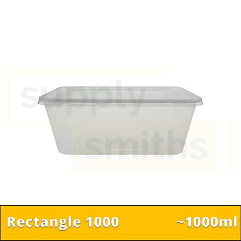 Rectangle 1000 (1000ml) - 500 pcs/ctn