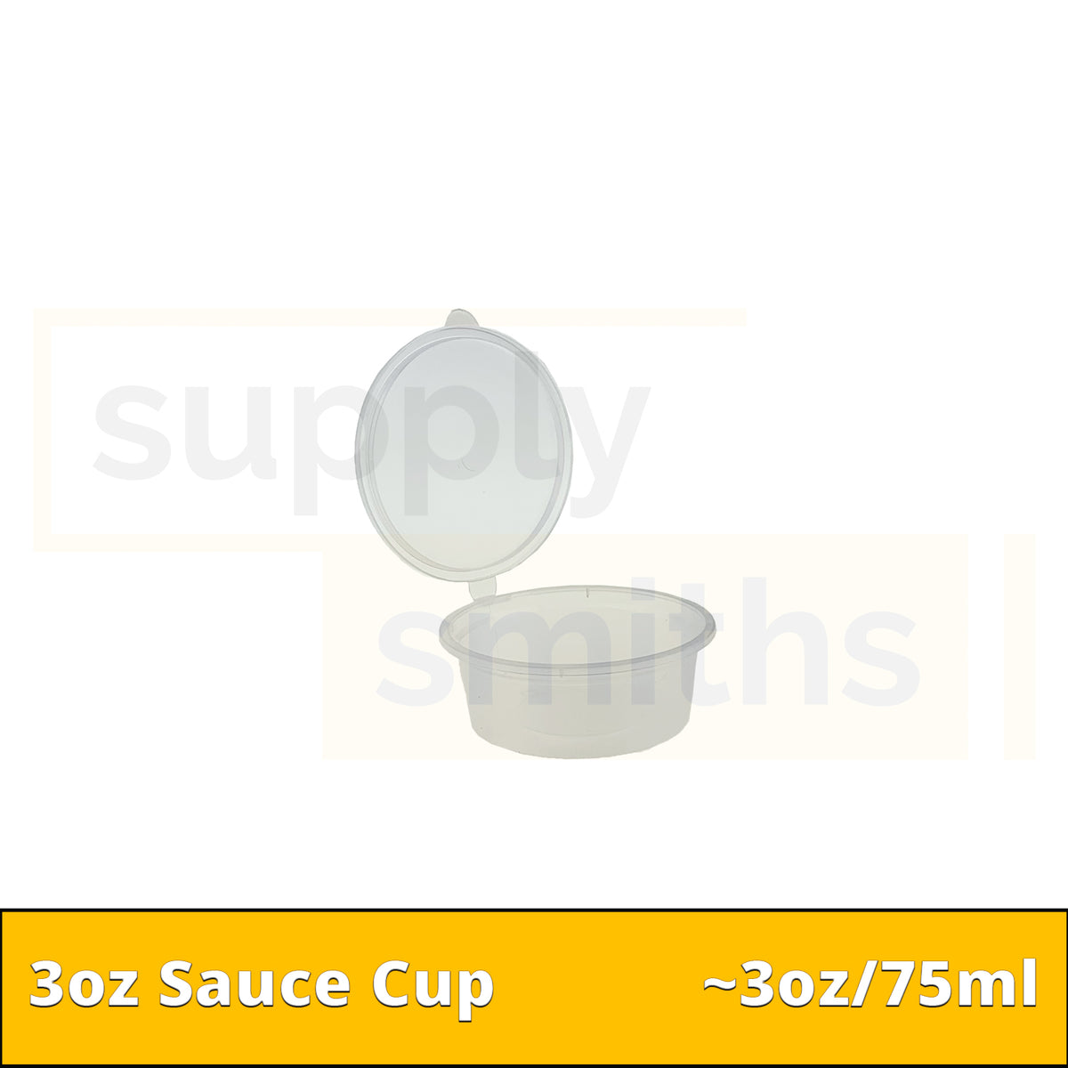 3oz Sauce Container 1000 pcs/ctn Supply Smiths