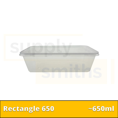 Rectangle 650 (650ml) - 500 pcs/ctn
