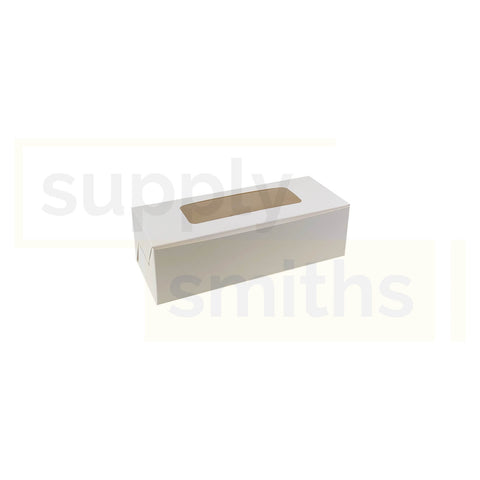 10x4x3" Window White Cake Box - 20 pcs/pack
