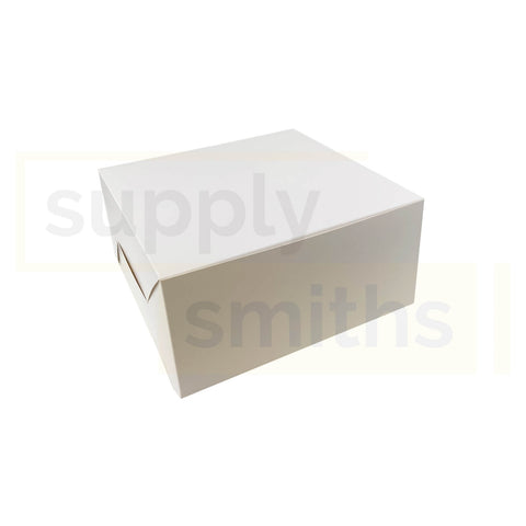 10x10x5" Plain White Cake Box - 10 pcs/pack