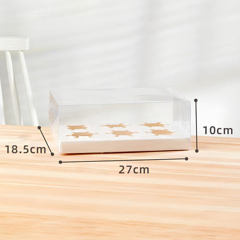 Transparent Cupcake Box 2/4/6/12 Slots - 10 pcs/pack