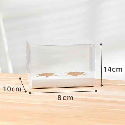 Transparent Cupcake Box 2/4/6/12 Slots - 10 pcs/pack