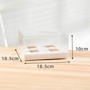 Transparent Cupcake Box 2/4/6/12 Slots - 10 pcs/pack