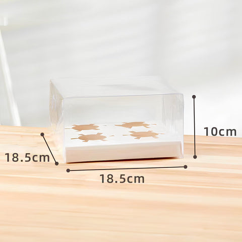Transparent Cupcake Box 2/4/6/12 Slots - 10 pcs/pack