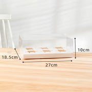 Transparent Cupcake Box 2/4/6/12 Slots - 10 pcs/pack