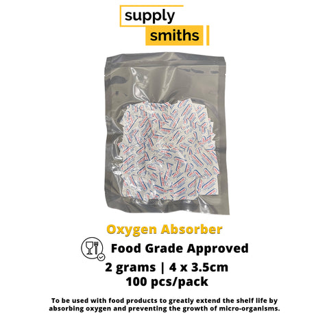 Oxygen Absorber Packet - 100 pcs/pack