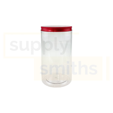 Plastic Container [10cm Diameter, 18cm Height] - 48 pcs/pack