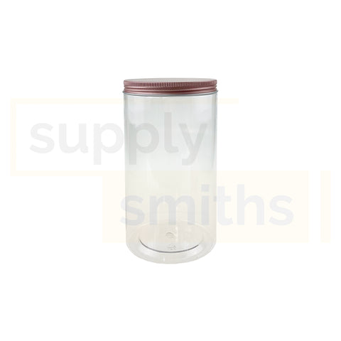 Plastic Container [10cm Diameter, 18cm Height] - 48 pcs/pack