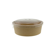 Kraft Bowl Lid (1300ml) - 300 pcs/ctn
