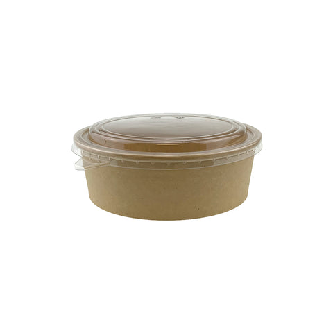 Kraft Bowl Lid (1300ml) - 300 pcs/ctn