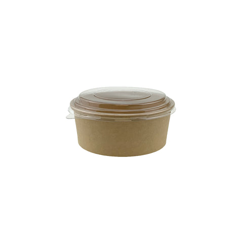 Kraft Bowl Lid (500ml / 750ml / 1000ml) - 300 pcs/ctn