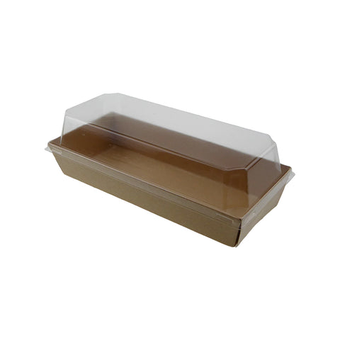Food Tray W/ Lid [Rectangle] - 50 pcs/pack