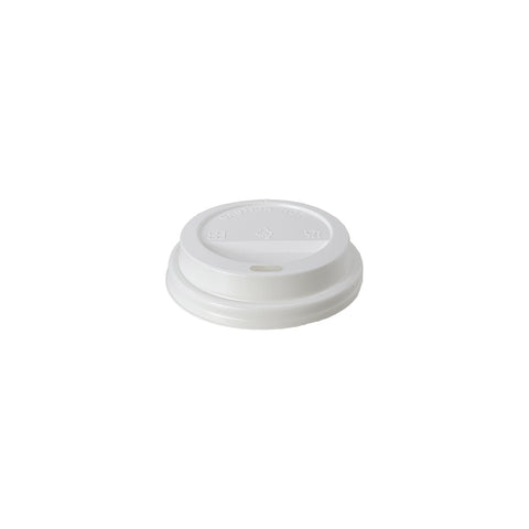 80mm White Lid (8oz) - 1000 pcs/ctn