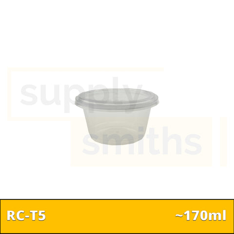 Round RC-T5 (170ml) - 1000 pcs/ctn